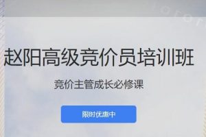厚昌学院-赵阳sem29期竞价培训视频教程