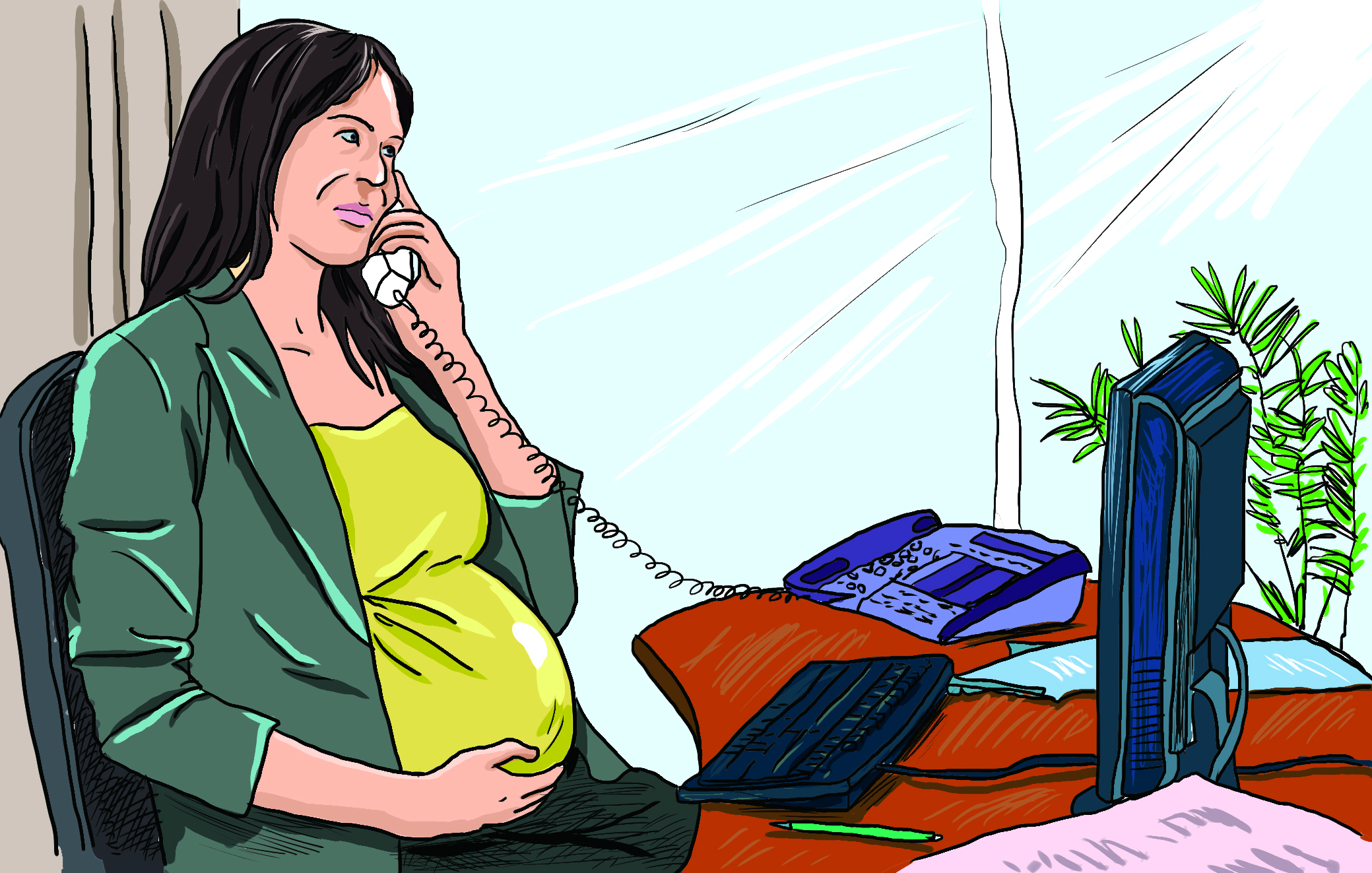 女创始人怀孕后，该如何应对事业上的挑战？ 1